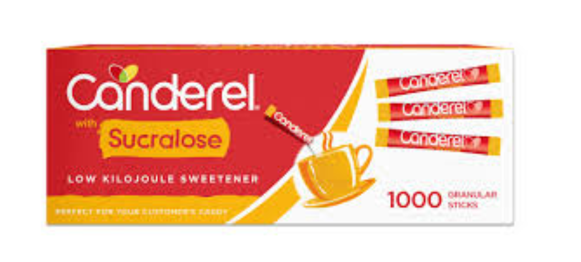 CANDEREL SUCRALOSE STICKS 1000'S YELLOW